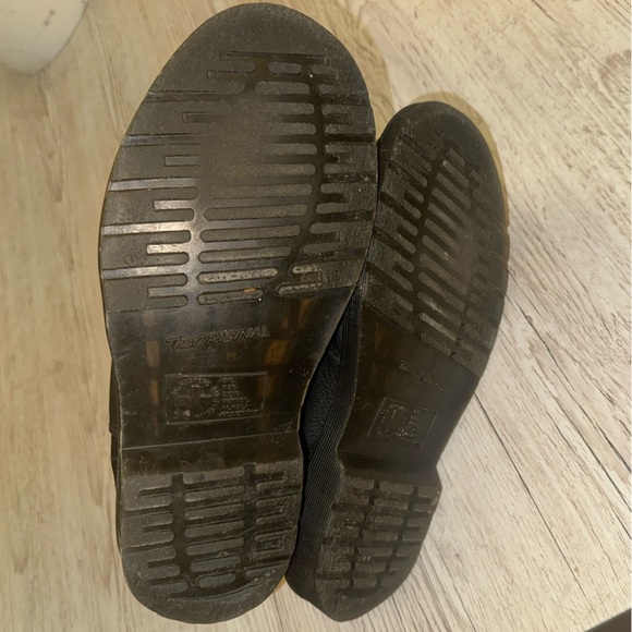 Dr. Martens / Doc Martens 2976 Leonore Chelsea Faux Fur Pull on ankle boots 7 - Picture 9 of 10